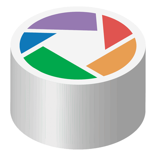 512x512 Picasa Isometric Icon