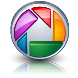 256x256 Google Picasa Icon Logo Png