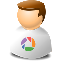 256x256 Social Person Picasa Icon, Png Clipart Image