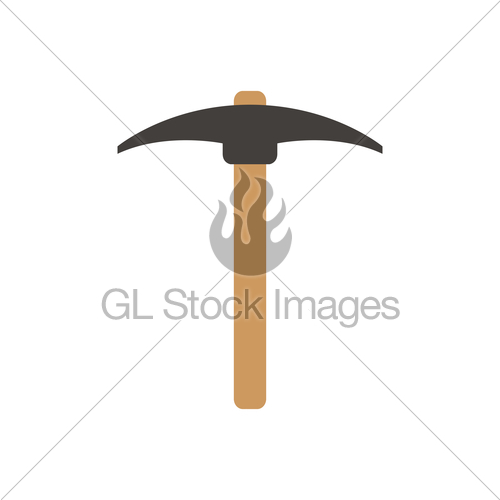 500x500 Pickaxe Icon Gl Stock Images