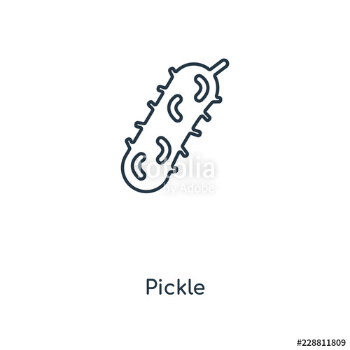 500x500 Pickle Icon Vector Stock Image And Royalty Free Vector
