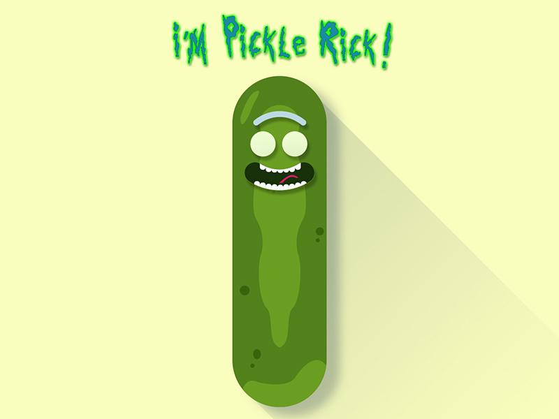 800x600 Pickle Rick