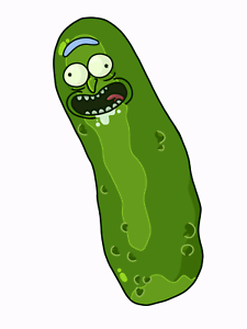 225x300 Rick And Morty Pickle Rick Sticker Ebay