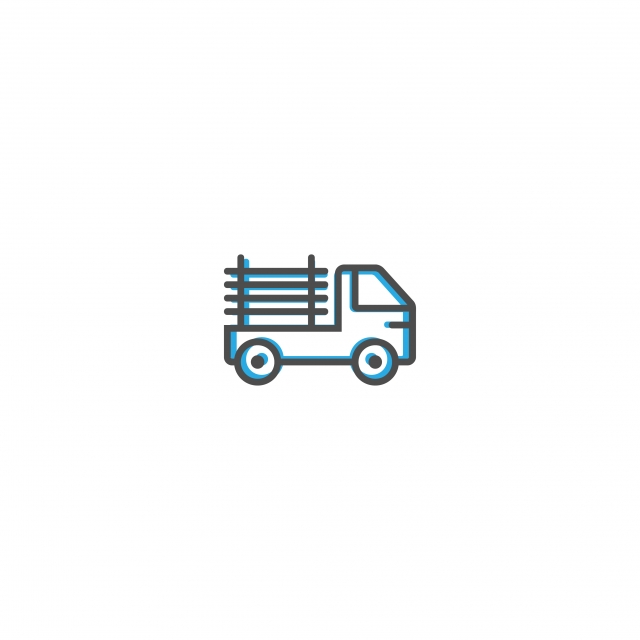 640x640 Pickup Truck Icon Design Transportation Icon Vector Design, Logo