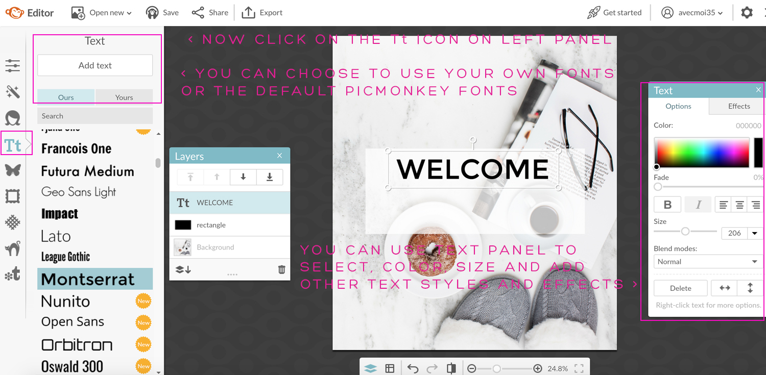 1500x735 How To Create Instagram Graphics Using Picmonkey