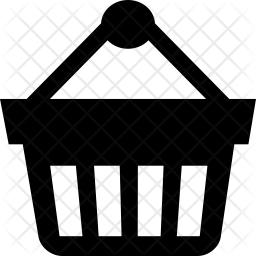 256x256 Picnic Basket Icon Of Glyph Style