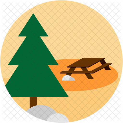 512x512 Picnic Icon Of Flat Style