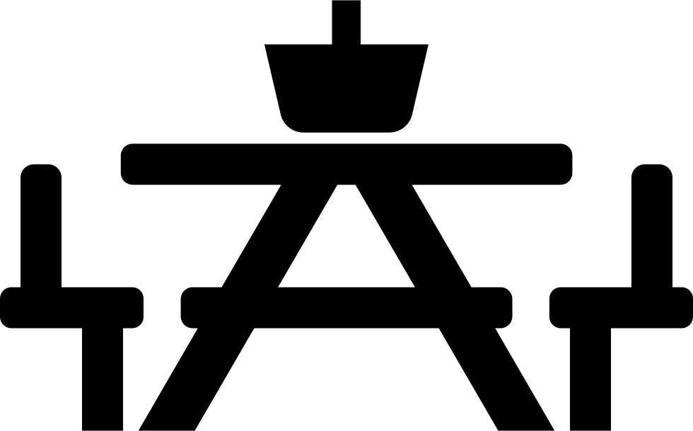 980x610 Picnic Table With Basket Png Icon Free Download