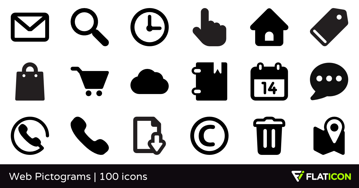 1200x630 Web Pictograms Free Icons