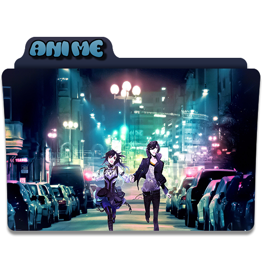 512x512 City Anime Folder Icon