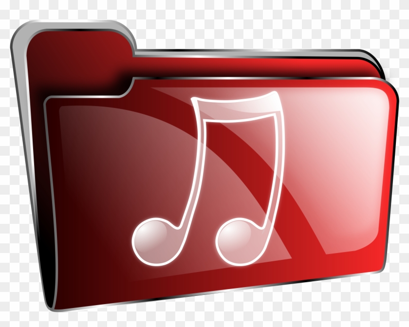 840x672 Folder Icon Red Music Icons Png