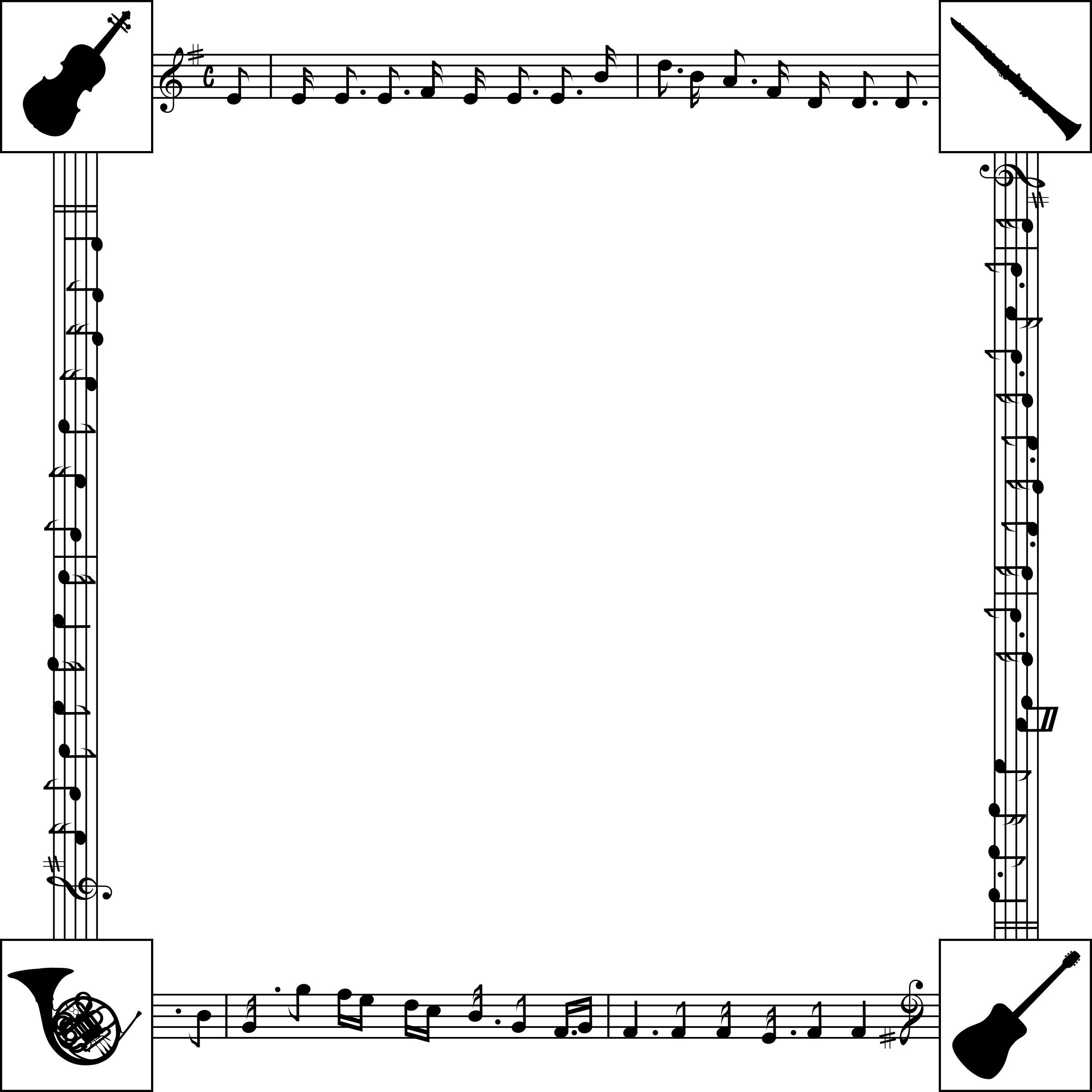 Music Frame Icons Png 2400x2400 Music Frame Icons Png