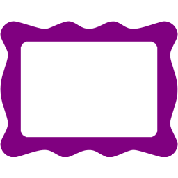 Purple Frame Icon 256x256 Purple Frame Icon