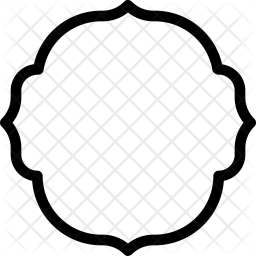 Shape Frame Icon Of Line Style 256x256 Shape Frame Icon Of Line Style