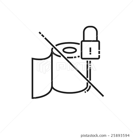 450x468 Toilet Paper Is Not Available Icon