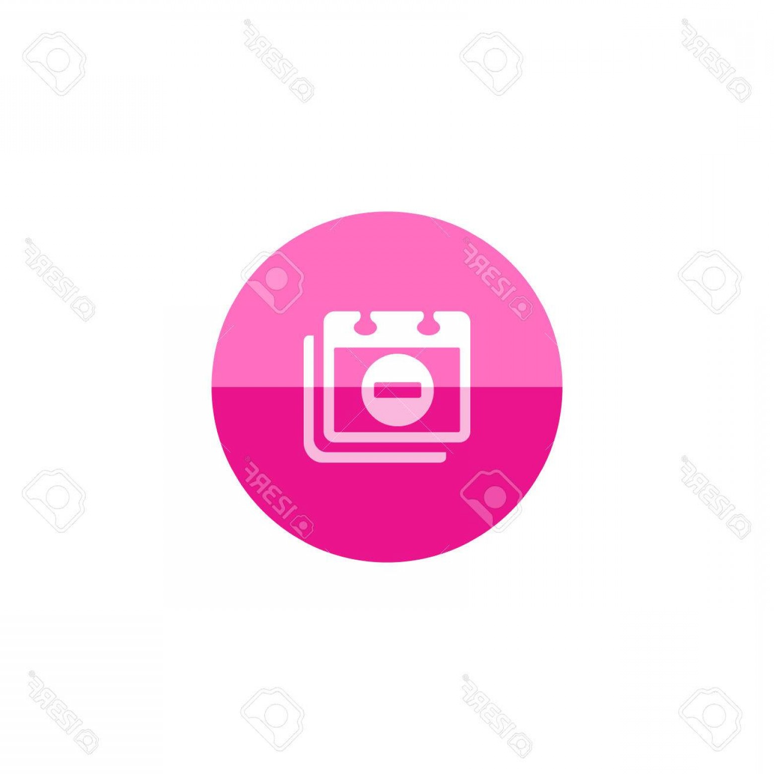 1560x1560 Photostock Vector Unavailable Label Icon In Flat Color Circle
