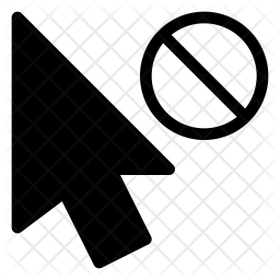 256x256 Unavailable Icon Of Glyph Style