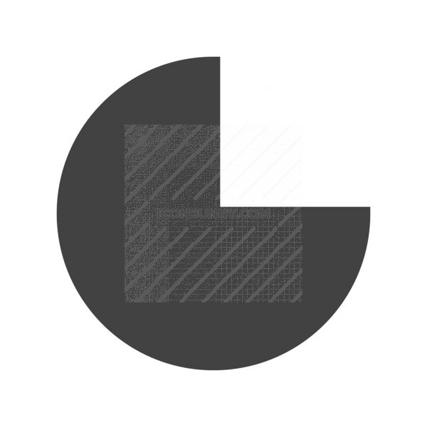 600x600 Pie Chart Glyph Icon