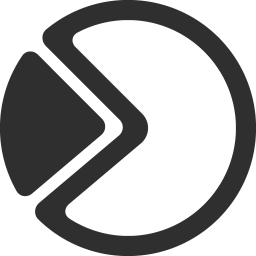 256x256 Pie Chart Icon Mono Business Iconset Custom Icon Design