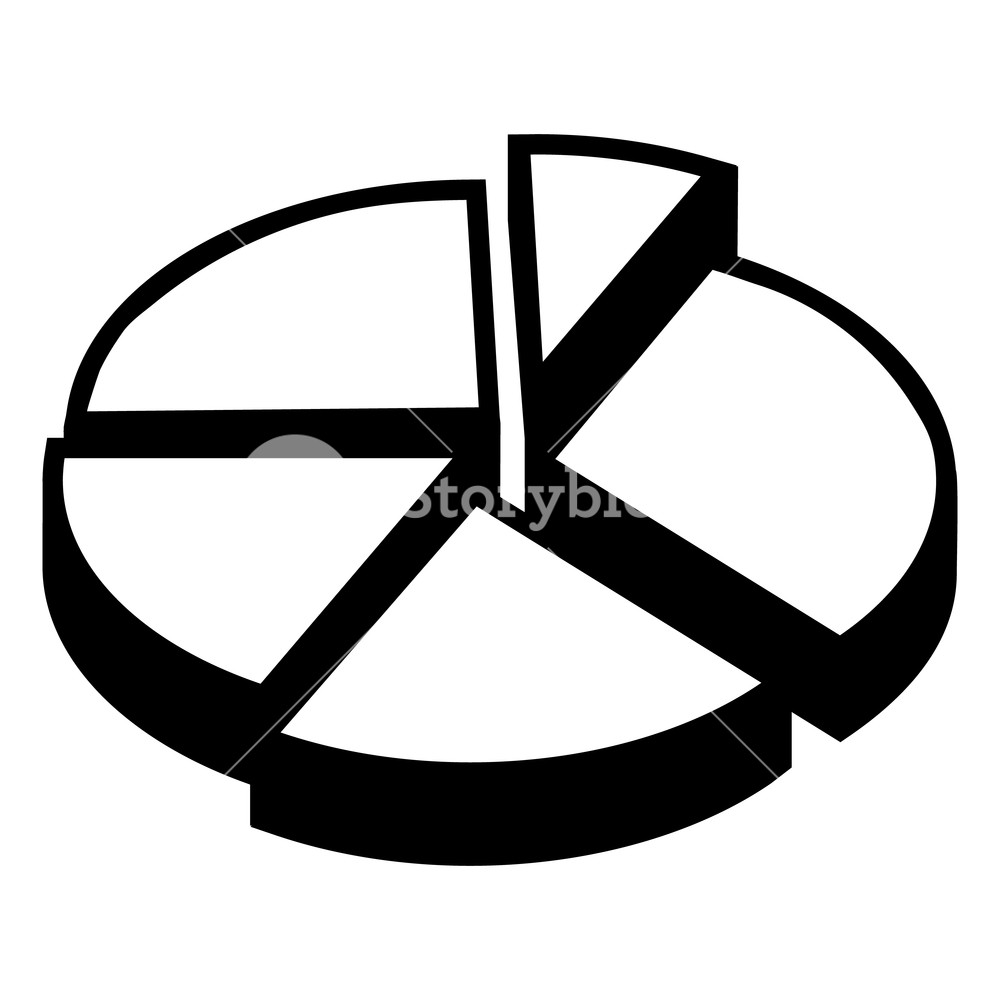 1000x1000 Pie Chart Icon Simple Illustration Of Pie Chart Icon For Web