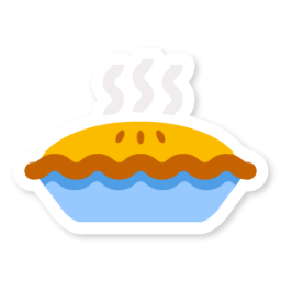 256x256 Pie Icon Swarm App Sticker Iconset Sonya