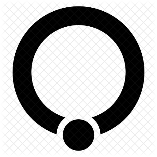 512x512 Piercing Icon Of Glyph Style
