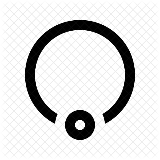512x512 Piercing Icon Of Line Style