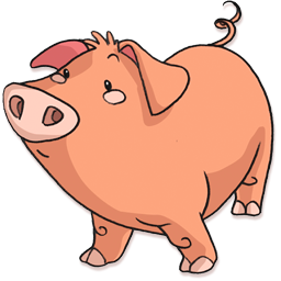 256x256 Pig Icon Farm Iconset Fixicon