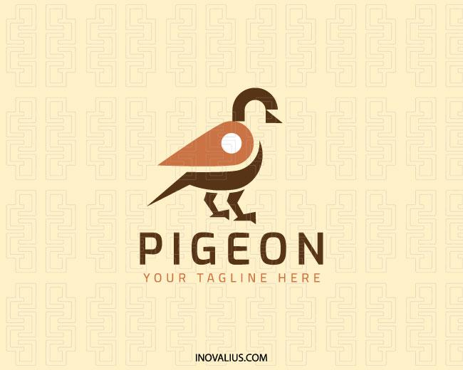 650x520 Pigeon Map Logo Design Inovalius