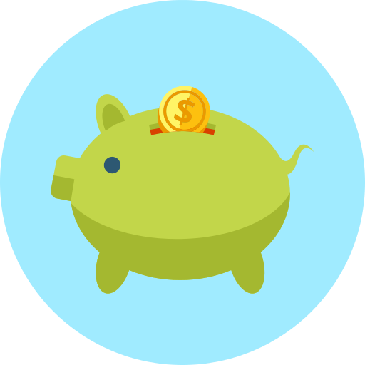 512x512 Piggy Bank Save Png Icon