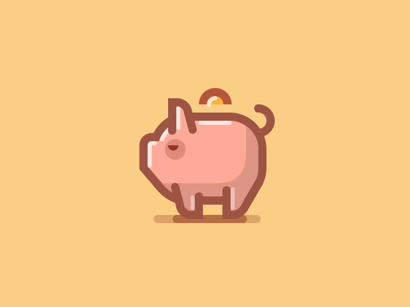 Piggy Bank Icon 800x600 Piggy Bank Icon