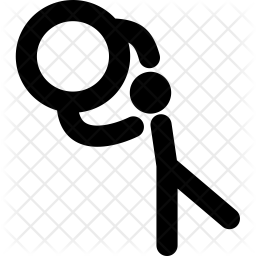 256x256 Pilates Icon Of Glyph Style