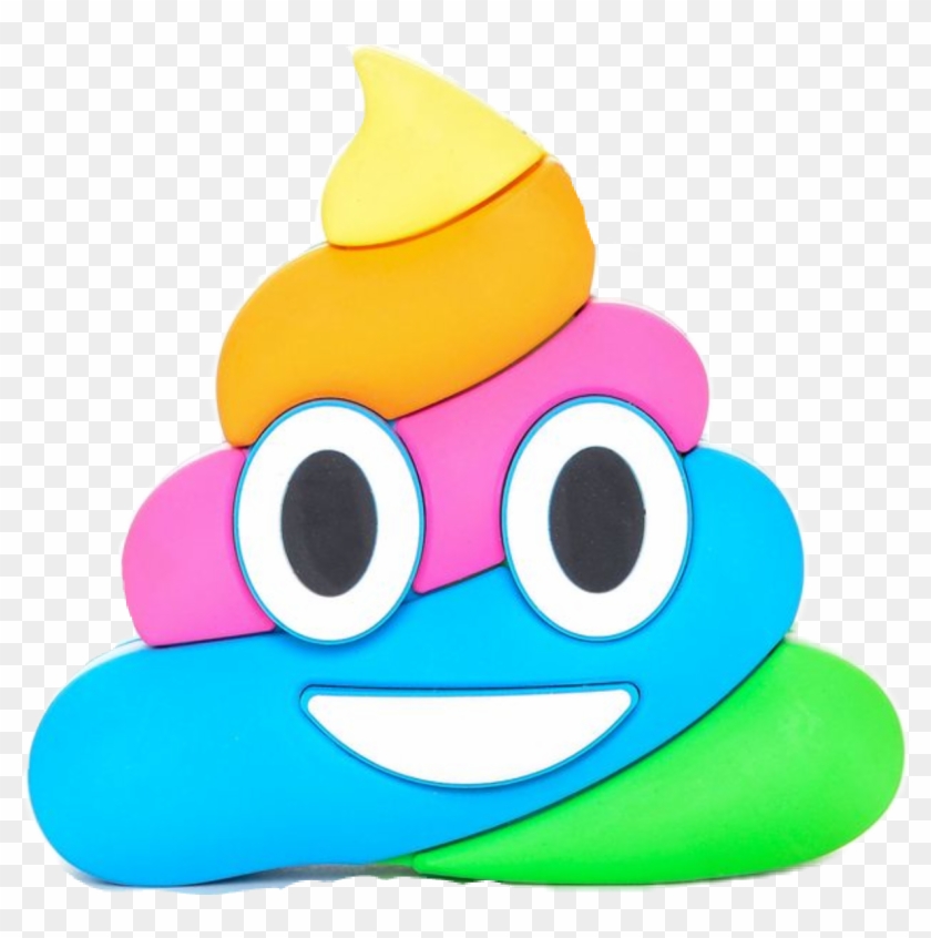 840x846 Pile Of Poo Emoji Feces Rainbow Smile