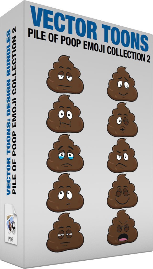 584x1029 Pile Of Poop Emoji Collection Clipart Cartoons