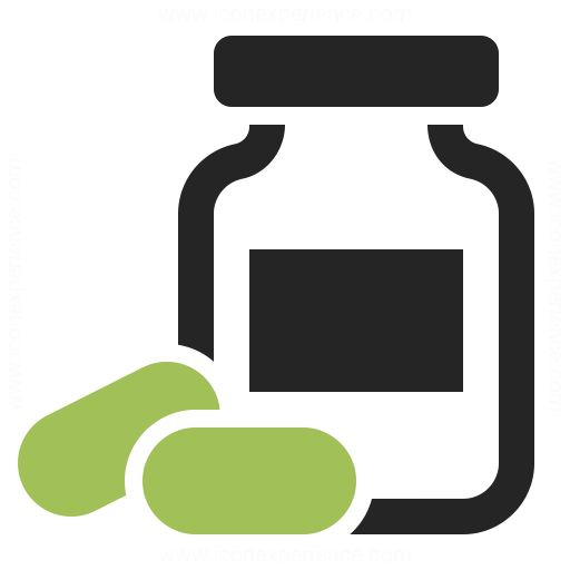 512x512 Bottle Of Pills Icon Iconexperience