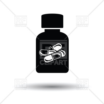 400x400 Pills Bottle Icon Vector Image Of Signs, Symbols, Maps Angelp