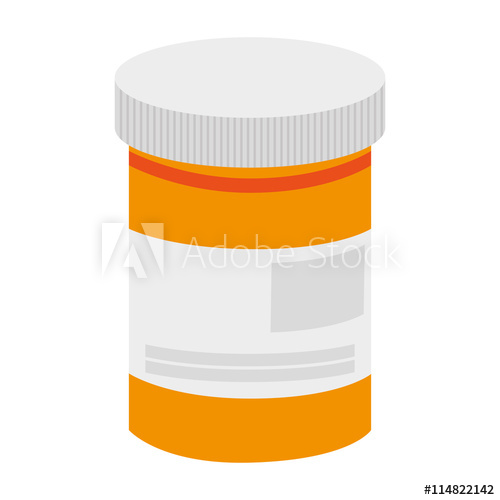 500x500 Pill Bottle Icon