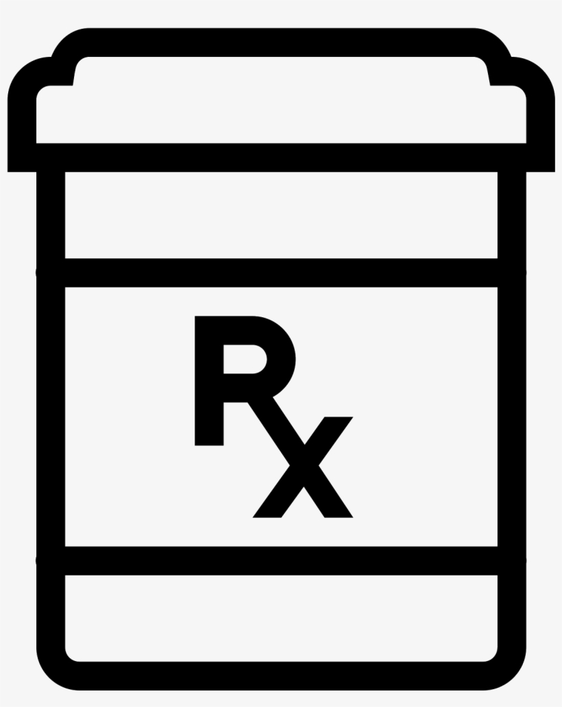 Pill Bottle Icon 820x1032 Pill Bottle Icon