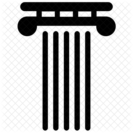 512x512 Pillar Icon Of Glyph Style