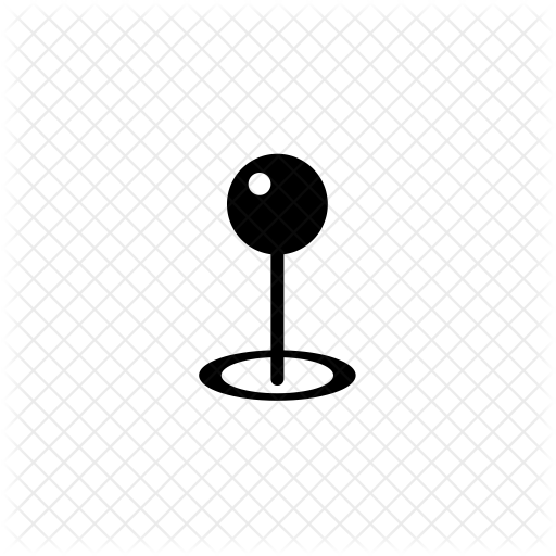 512x512 Pinpoint Icon Of Glyph Style