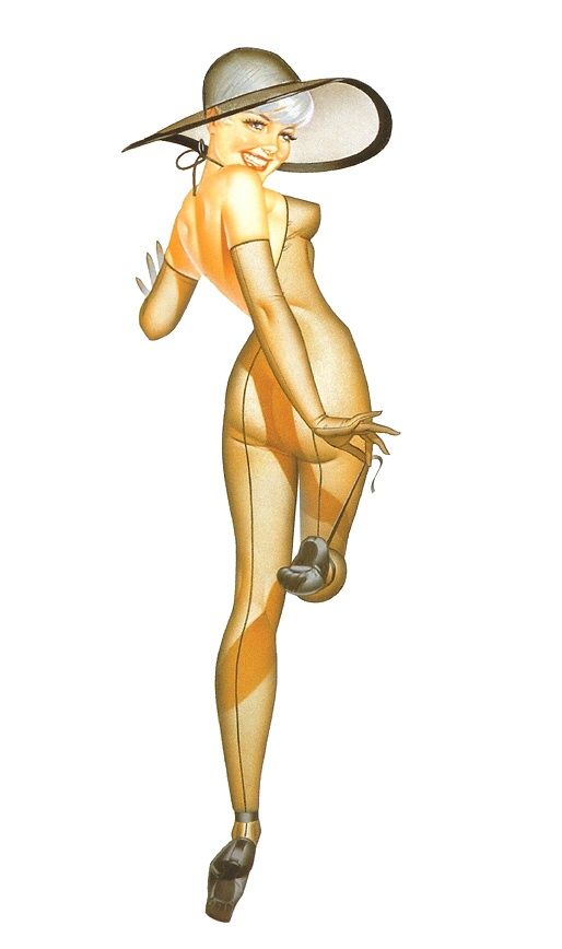 514x868 George Petty Created 'the Petty Girl'