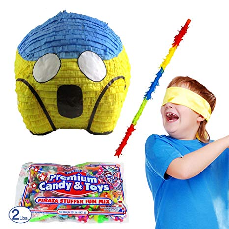466x466 Pinatas Scream Emoji Icon Pinata Kit Including Pinata