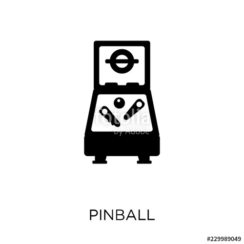 500x500 Pinball Icon Pinball Symbol Design From Entertainment Collection