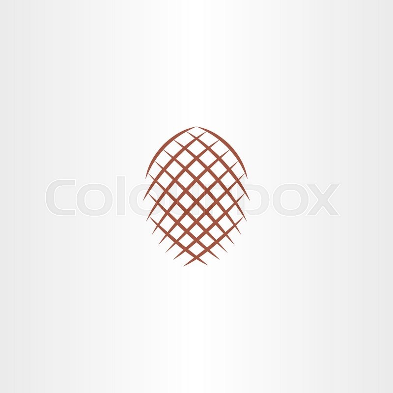 Pinecone Icon Vector Sign Element Stock Vector Colourbox 800x800 Pinecone Icon Vector Sign Element Stock Vector Colourbox