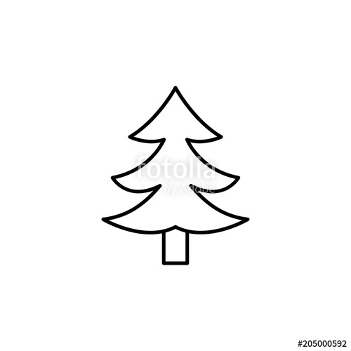 500x500 Pine Icon Element Of Travel Icon For Mobile Concept And Web Apps