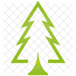 256x256 Pine Icon Of Line Style