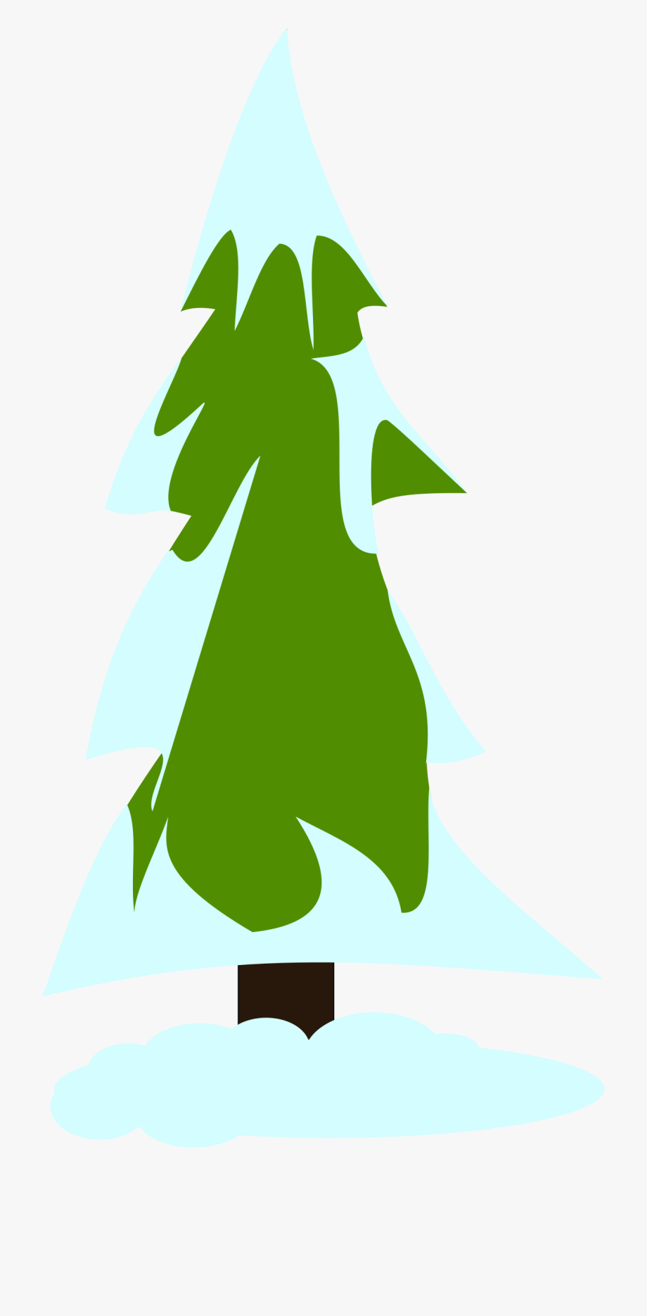920x1871 Clipart Snowy Pine Tree