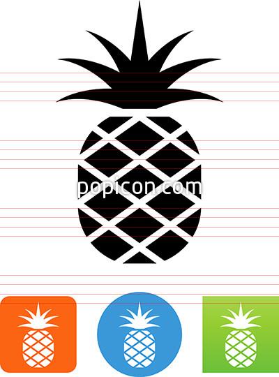 400x540 Pineapple Fruit Icon