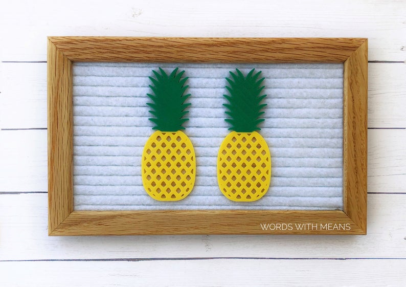 794x561 Pineapple Icons Letterboard Pineapples Pineapple Sign Etsy