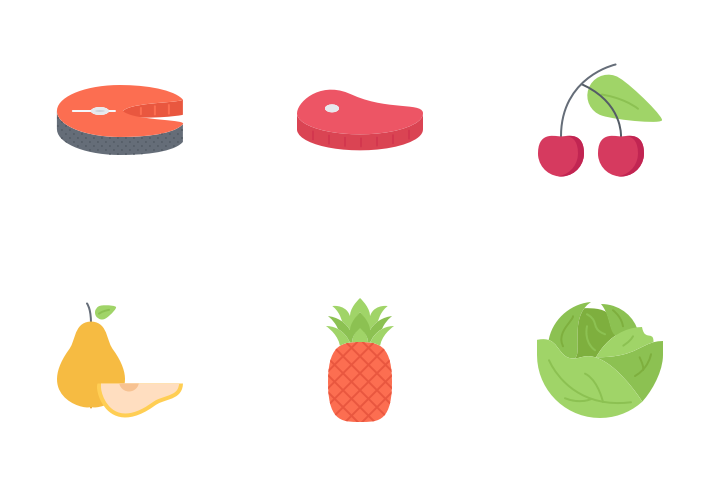 720x480 Pineapple Icons